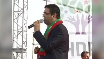HDP mitinginde patlama!