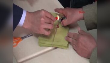 Bakan Yılmaz'ın sandığından Ak Parti birinci çıktı