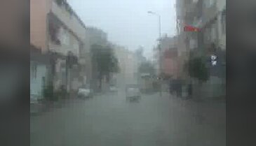 İnegöl'ü sel vurdu