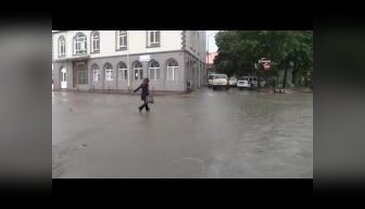 İnegöl Mobilya Sanayi sular altında kaldı