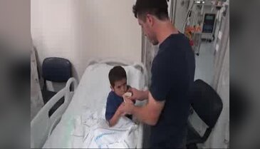 Türkiye'nin konuştuğu çocuk taburcu oldu
