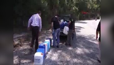 Orman yangınlarına bidonlu önlem