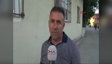 Bazı evler kırmızı boyayla işaretlendi