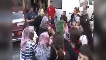 Oruç baba türbesine akın ettiler