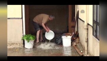Bursa İnegöl sağanak yağışa teslim!