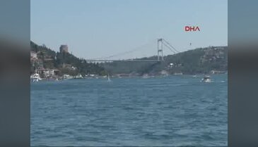 Boğaz, ilginç bir eyleme sahne oldu