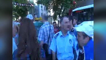 Hem çarptı hem suçladı
