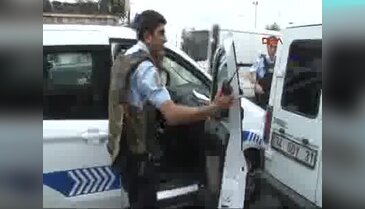 Kurusıkı tabancayla banka soygunu