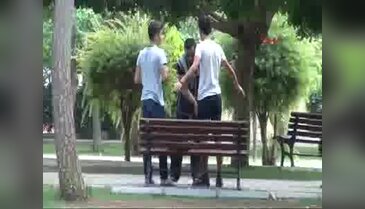 Eğitimli köpek ile uyuşturucu aradılar