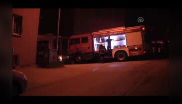 Bursa'da gece yarısı yürekleri ağza getiren yangın!