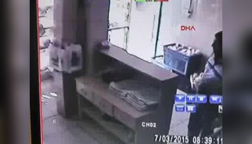 Bursa'da sadaka kutusu hırsızlığı