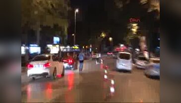Trafik ekiplerinin modifiyeli araç avı