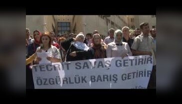 HDP'den Bursa'da Öcalan öylemi
