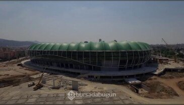 Timsah Arena havadan böyle büyüledi