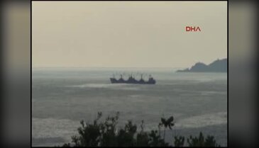 İstanbul açıklarında gemi battı