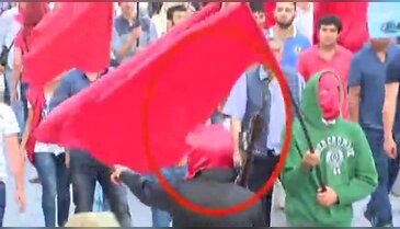 Suruç cenazelerine uzun namlulu karşılama
