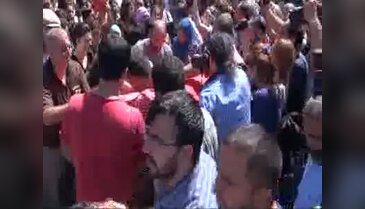 Tunceli Suruç'ta ölen çağdaş Aydın'ın  cenazesi toprağa verildi