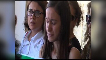 Suruç'ta patlamada ölen anne ve oğlu için Bursa'da tören