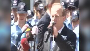 Şehit polisler için tören düzenlendi