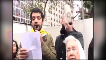 Arjantinli kayıp anneleri Suruç saldırısını protesto ettiler
