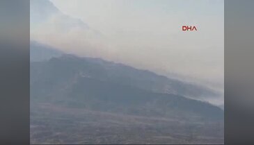 Hakkari'de dumanlar yükseldi