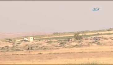 IŞİD sınıra 400 metre uzaklıkta hendek kazdı