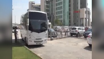 PKK operasyonunda gözaltına alınanlar adliyeye sevk edildi
