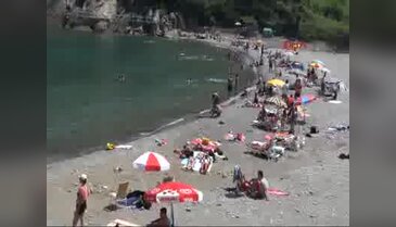 Plajda cankurtaran tepkisi