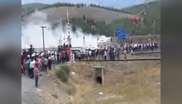 Adana'da PKK'lıların cenazelerini yakmak istediler!