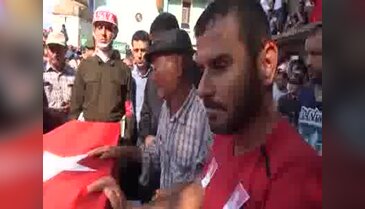 Şehit Er Barış Akkabak toprağa verildi