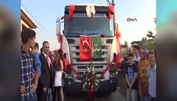 TIR'dan gelin arabası