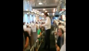 Feribotta yavru kedi tartışması