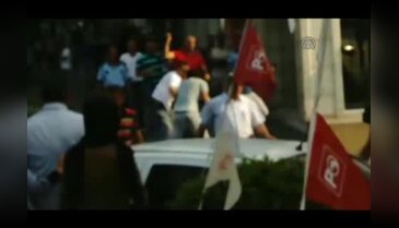 Zabıtanın bıçaklanma anı kamerada -2