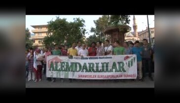 Bursaspor taraftarları terörü kınadı