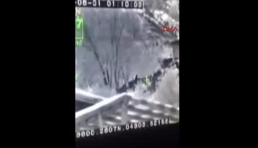 Çatak'ta 2 teröristin vurulma görüntüleri ortaya çıktı