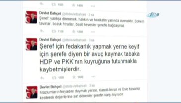 Bahçeli'den çok sert sözler: ''Şerefsize şerefsiz demek...''