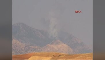 Şırnak dağlarındaki yangınlar sürüyor