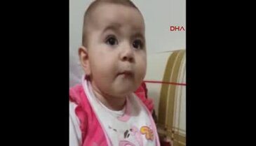Azra bebek 3 aydır solunum cihazına bağlı