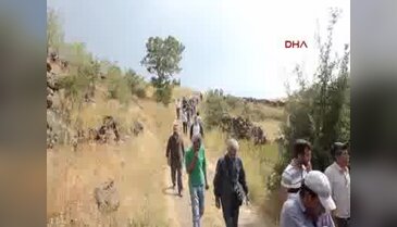 Ağrı Dağı'nda canlı kalkan eylemi