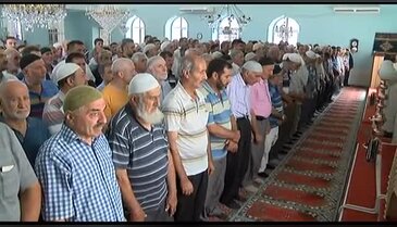 Bursa'da şehit polis için gıyabi cenaze namazı