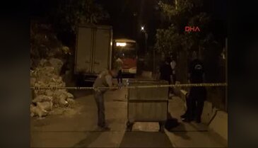 Belediye otobüsüne molotof kokteyli saldırı