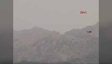 Şırnak'ta helikoptere roketatarlı saldırı: 1 asker şehit oldu!