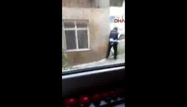 Polis kadın teröristi böyle vurdu!