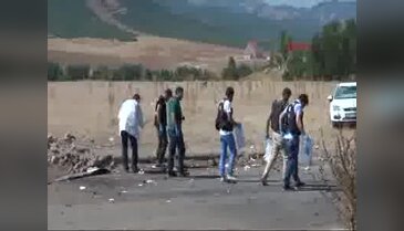 O otomobilde 300 kilo bomba varmış
