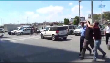 Jiletli saldırganlar adliyeye sevk edildi
