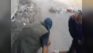 TOMA aracına roketatarlı saldırı