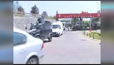 Polis merkezine bombalı saldırı düzenleyen teröristin cenazesi adli tıptan alındı
