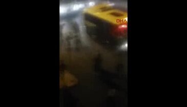 Yol verme tartışması taşlı sopalı kavgaya dönüştü
