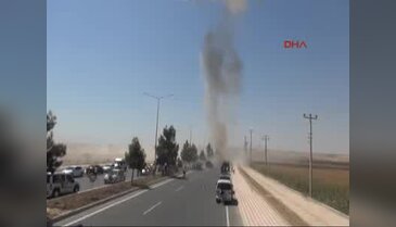 Batman'da bomba yüklü otomobili polis havaya uçurdu