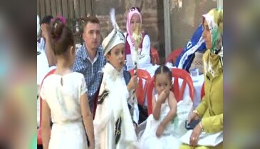 Bursa'da 50 çocuk erkekliğe ilk adımını attı